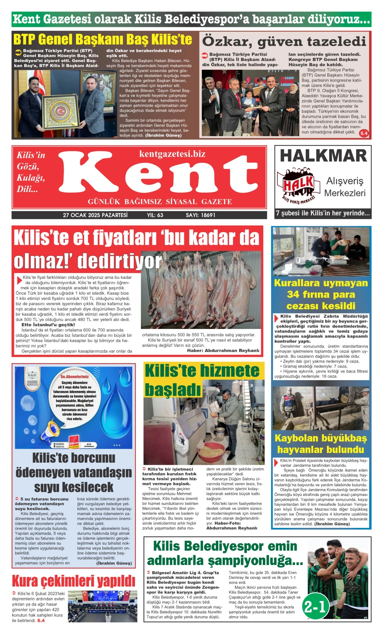 27.01.2025 E-GAZETE
