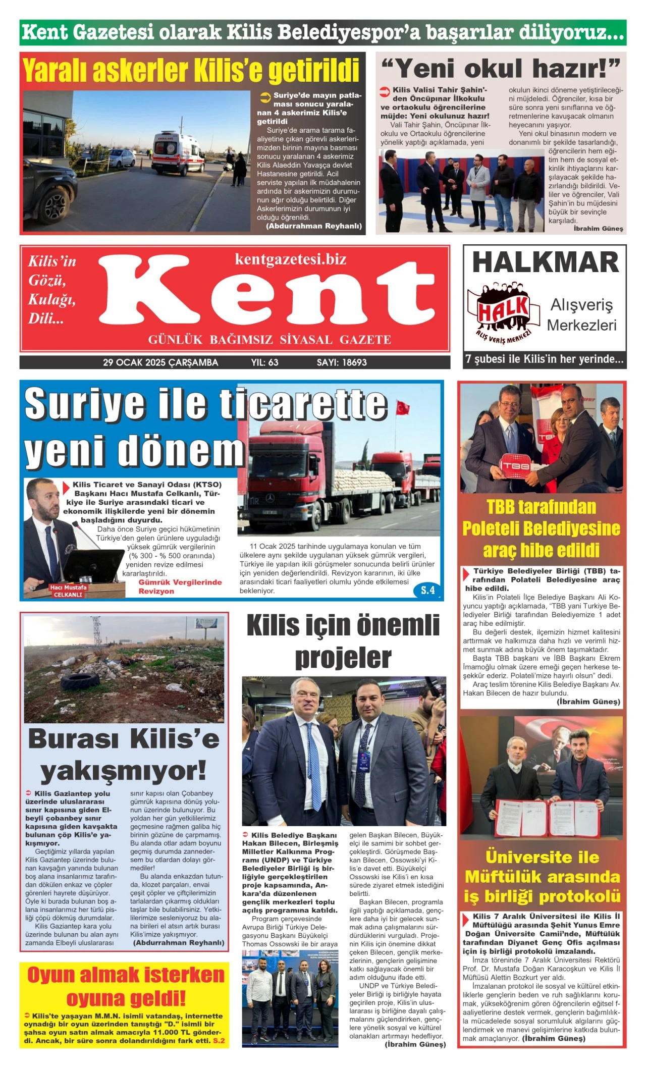 29.01.2025 E-GAZETE