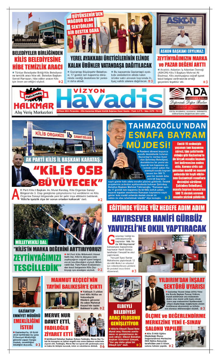 06.05.2021 E-GAZETE