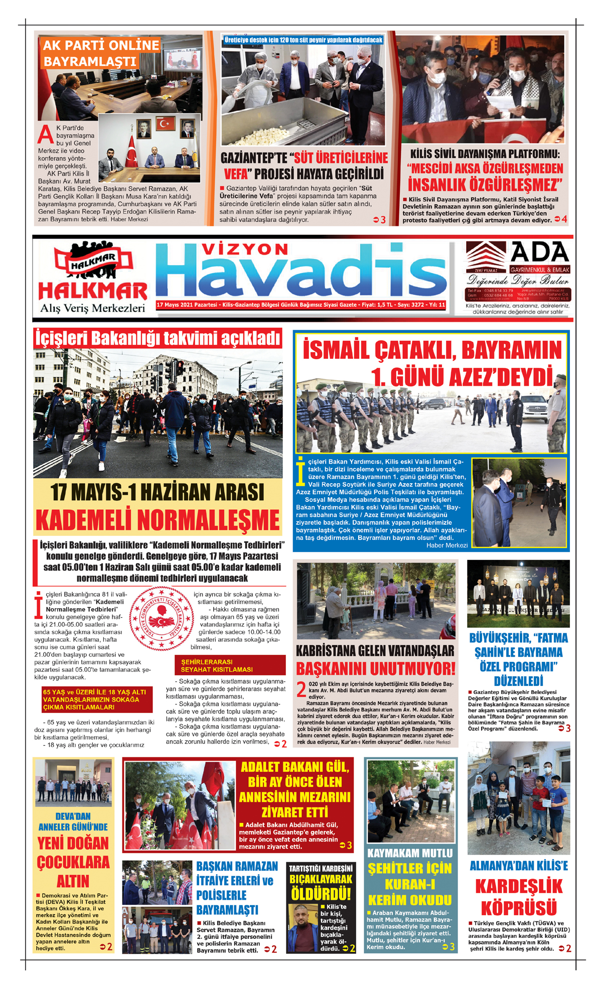 17.05.2021 E-GAZETE