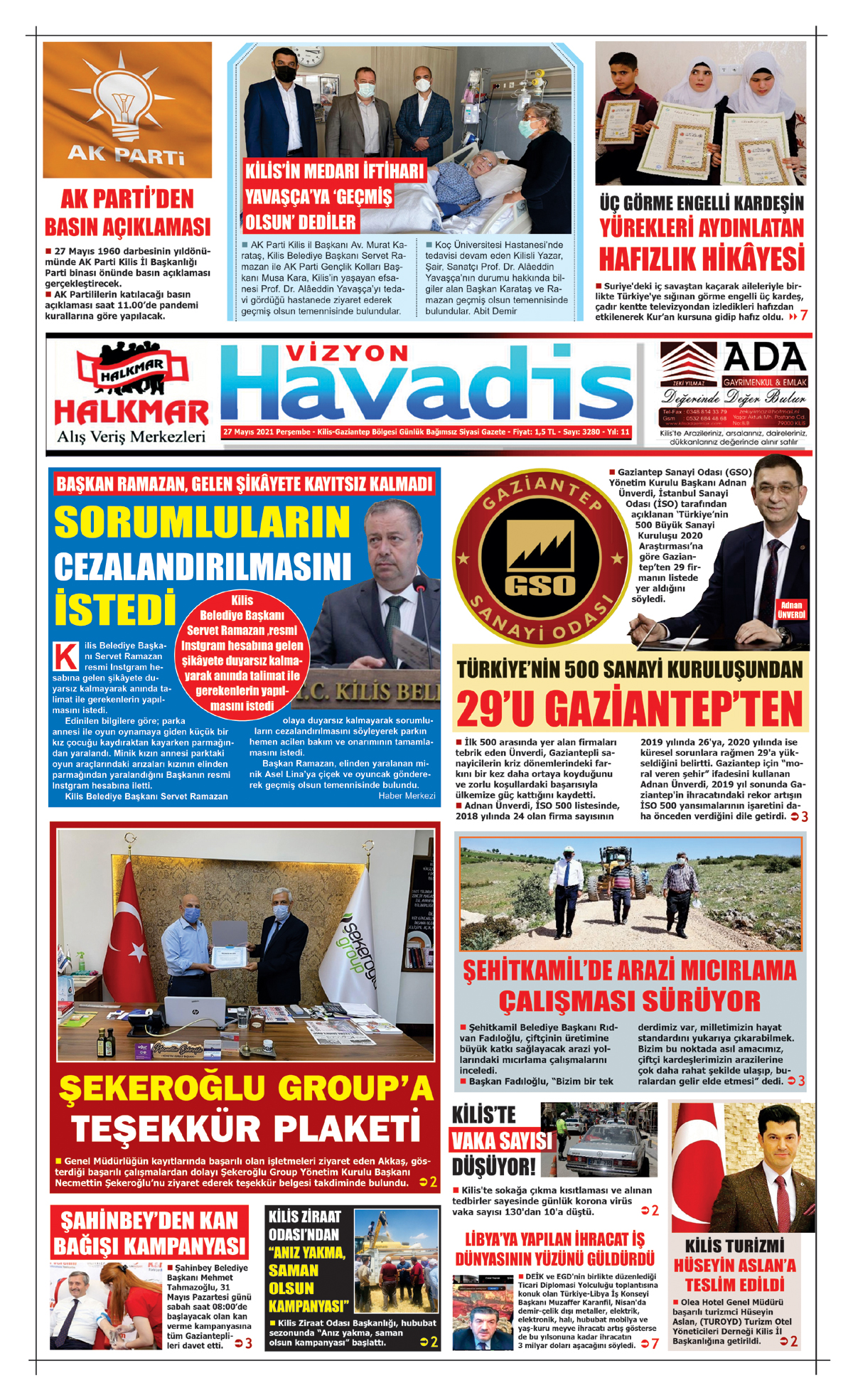 27.05.2021 E-GAZETE
