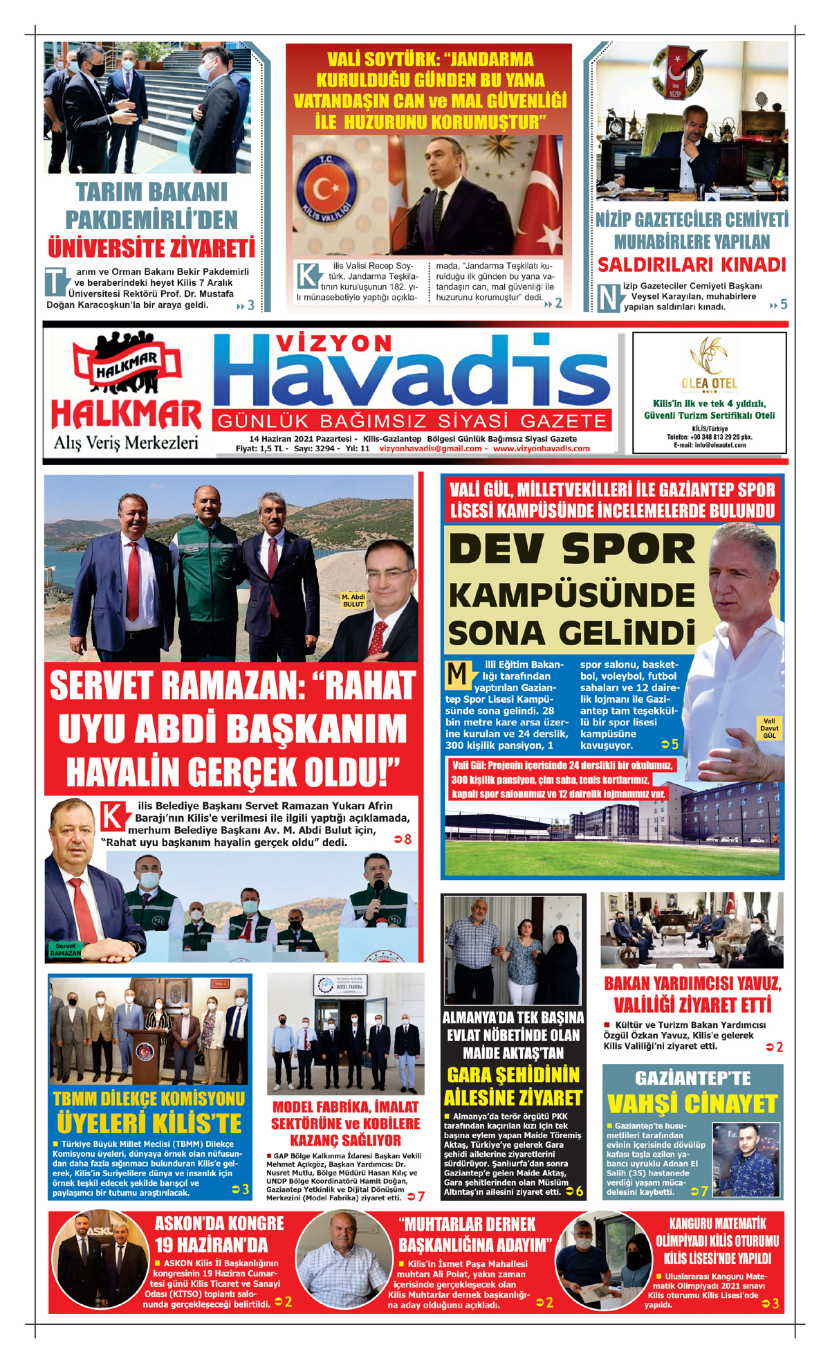 14.06.2021 E-GAZETE