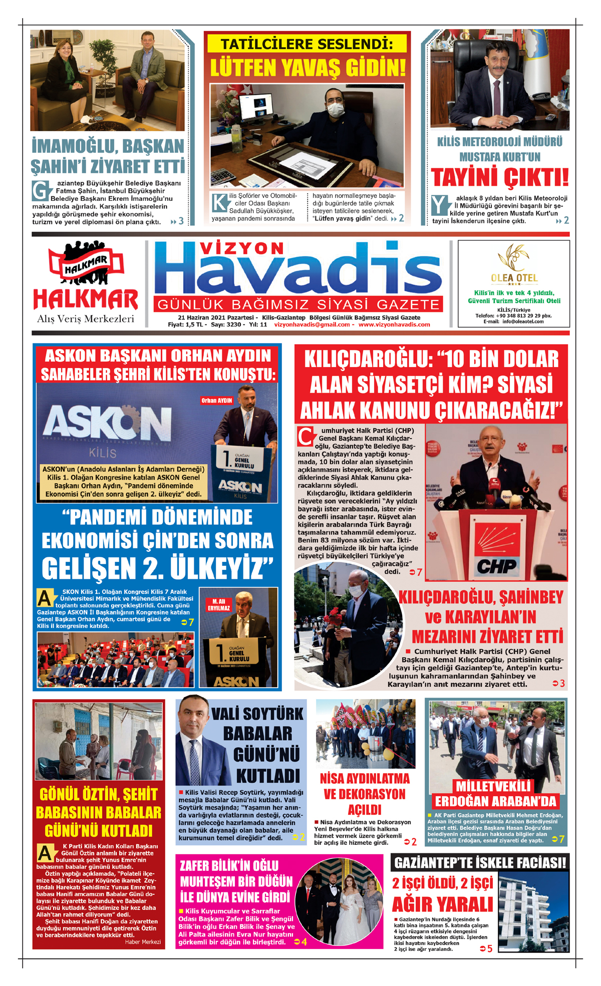 21.06.2021 E-GAZETE