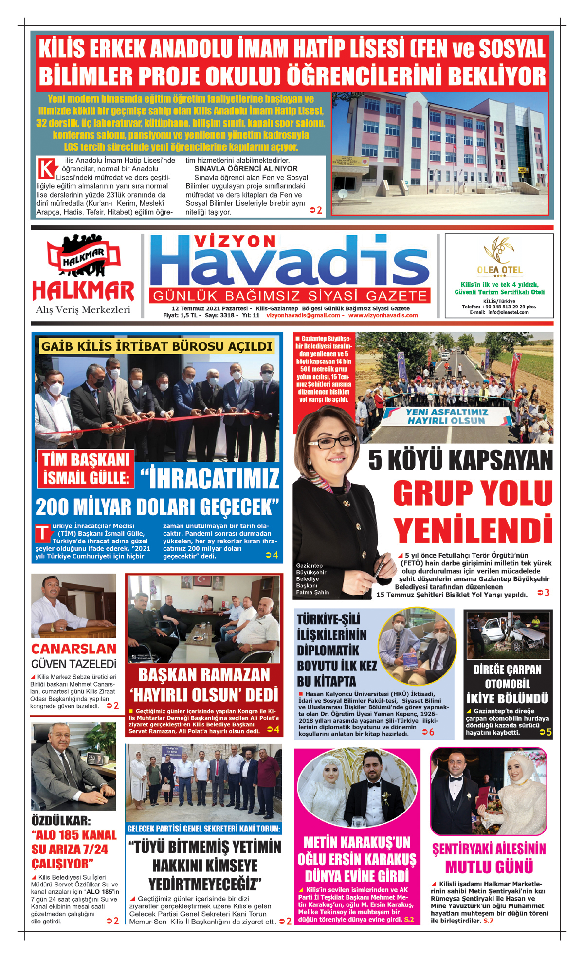 12.07.2021 E-GAZETE