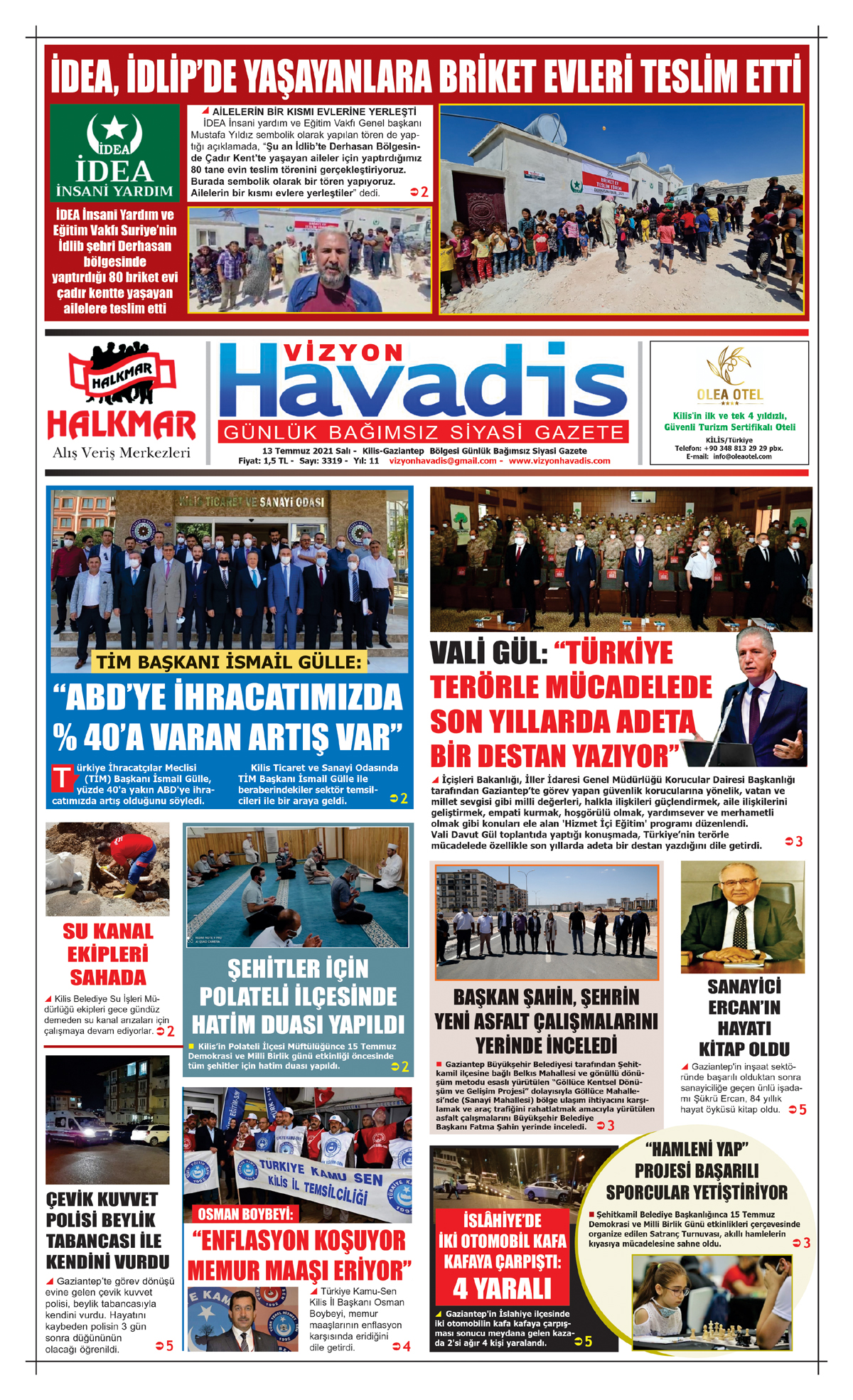 13.07.2021 E-GAZETE