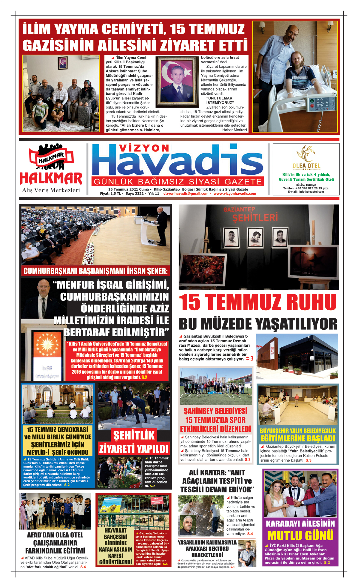 16.07.2021 E-GAZETE