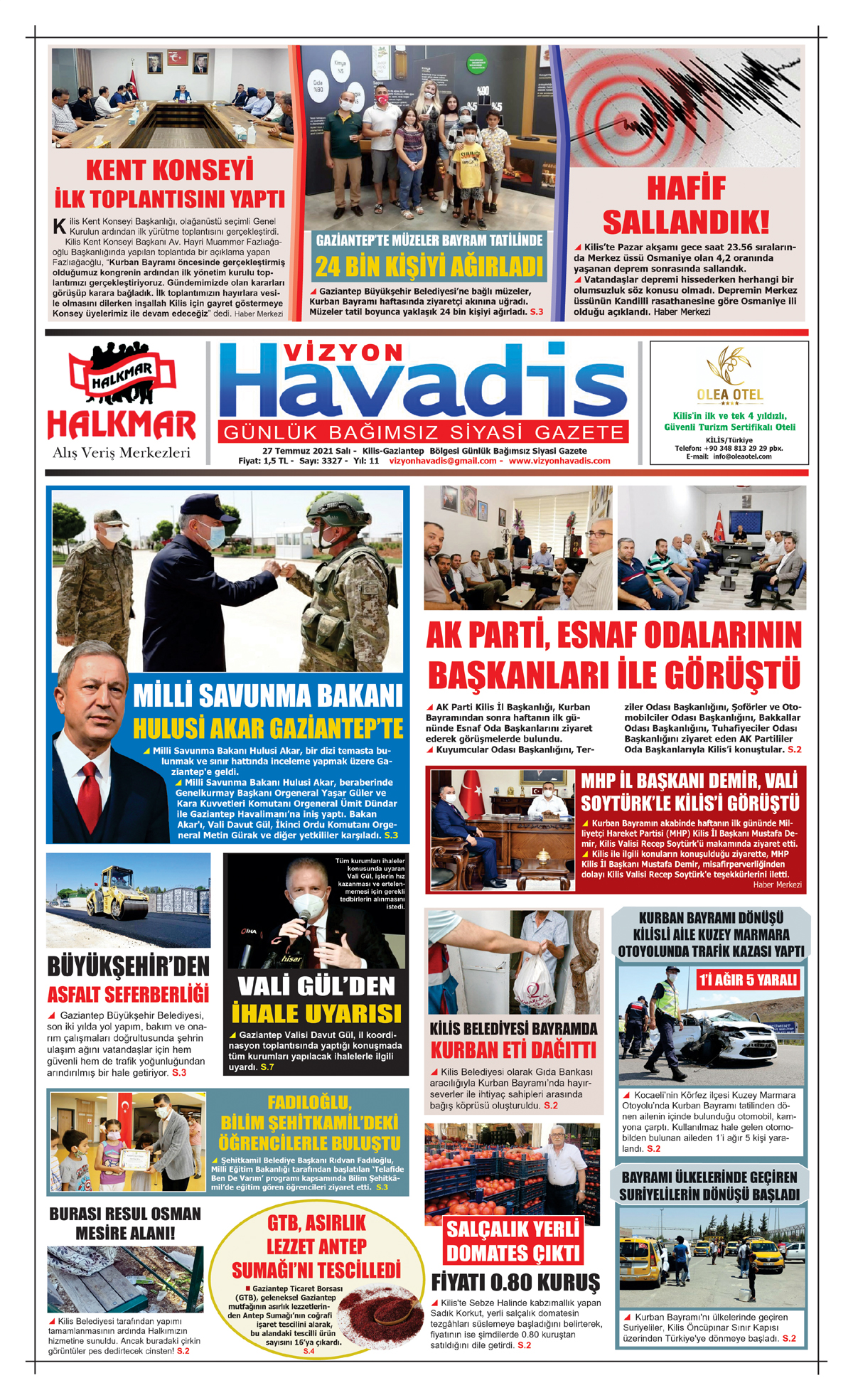 27.07.2021 E-GAZETE