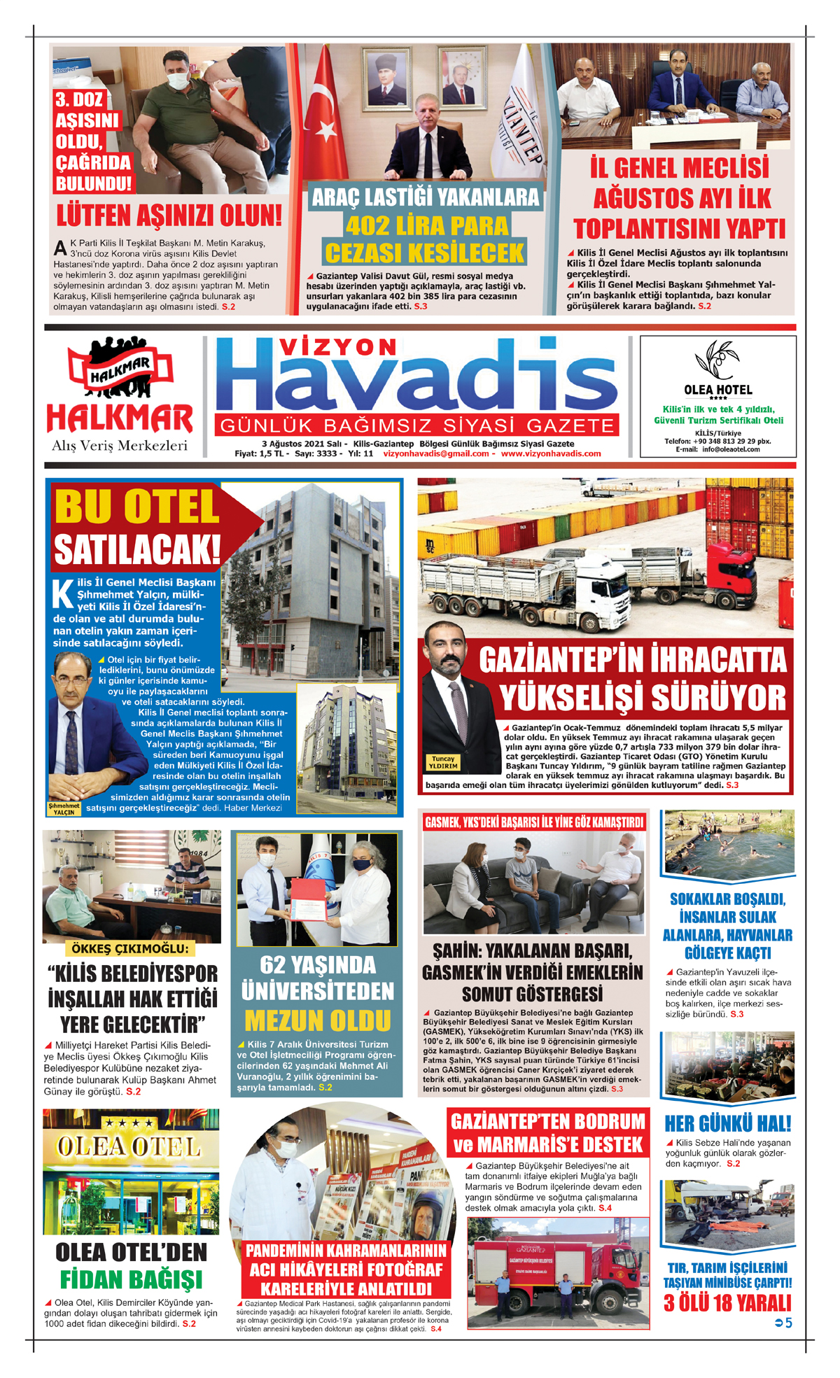 03.08.2021 E-GAZETE