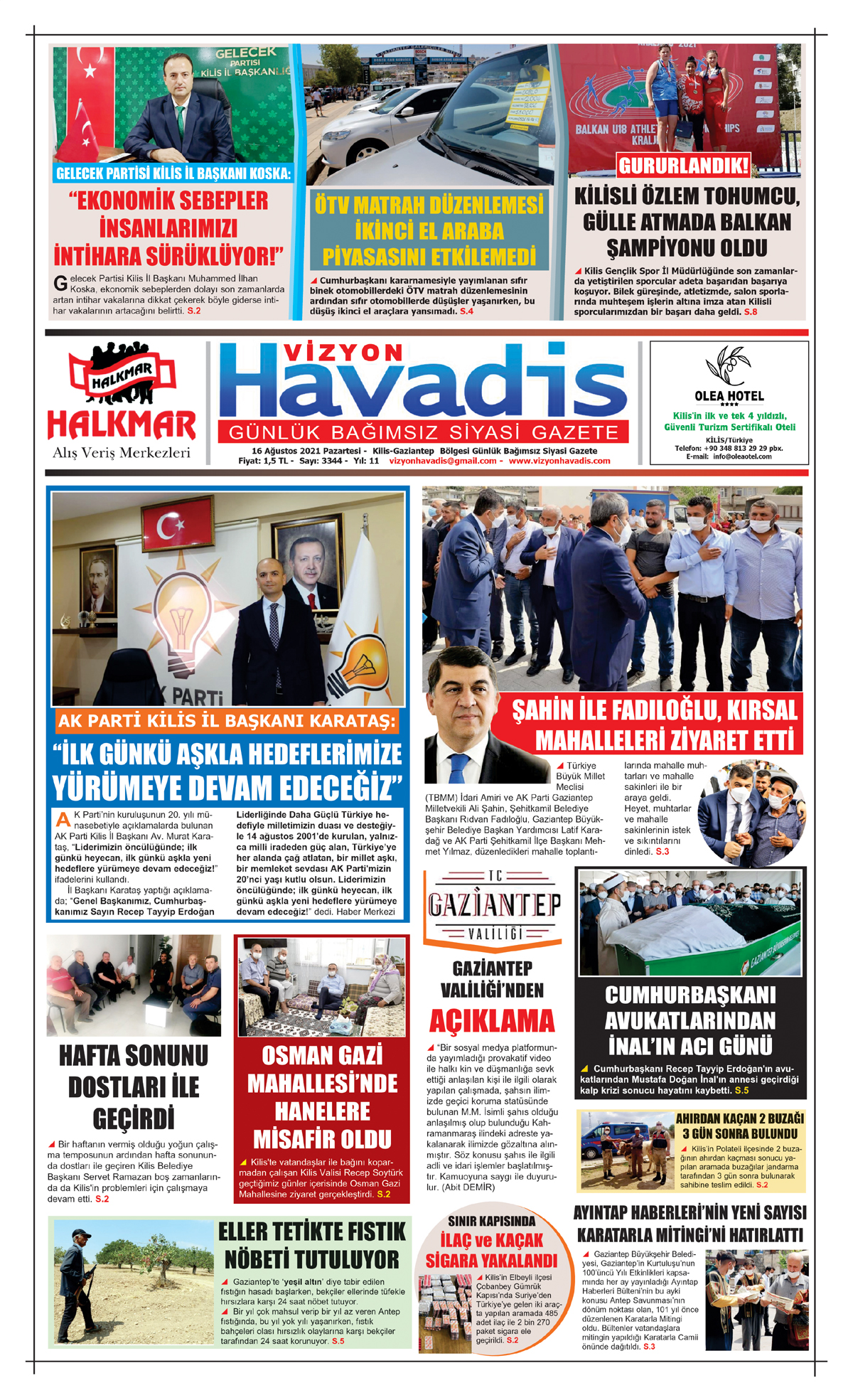 16.08.2021 E-GAZETE