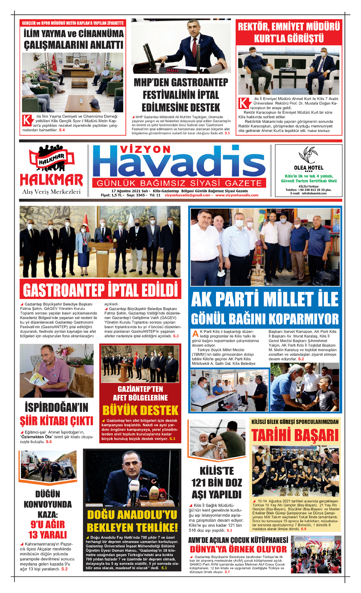 17.08.2021 E-GAZETE