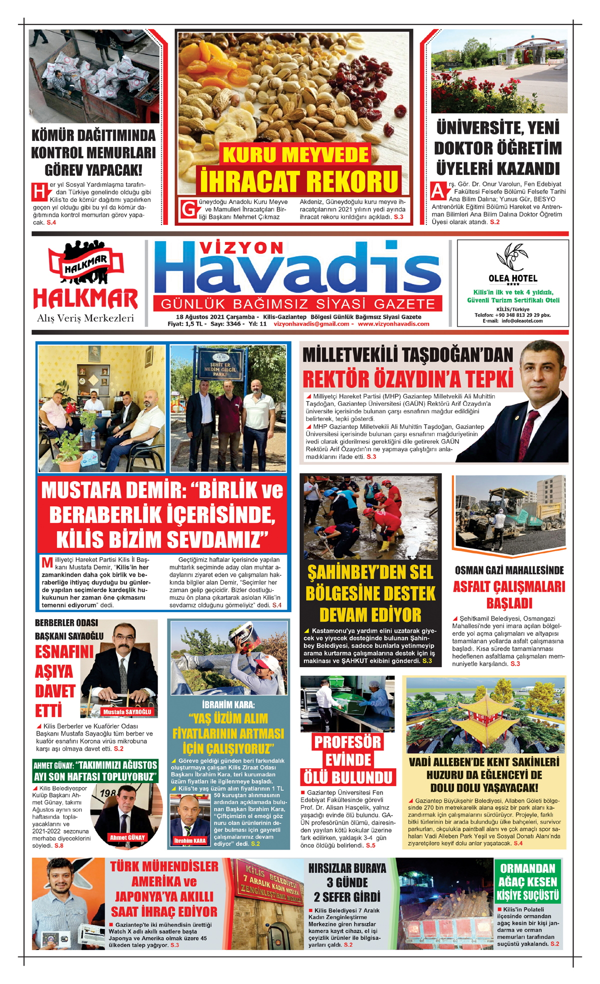 18.08.2021 E-GAZETE