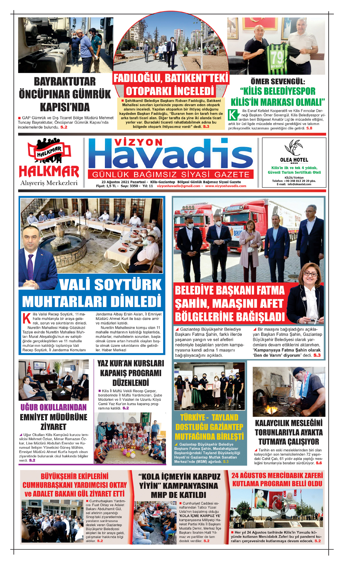 23.08.2021 E-GAZETE