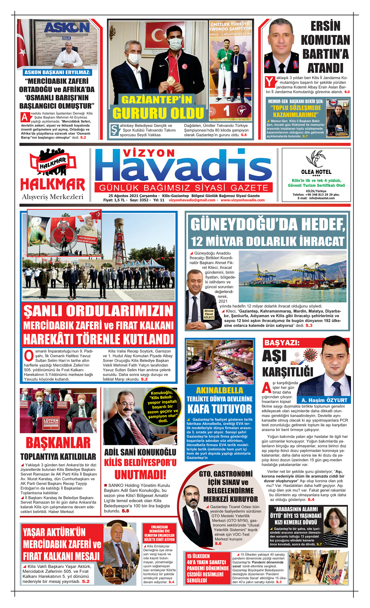 25.08.2021 E-GAZETE