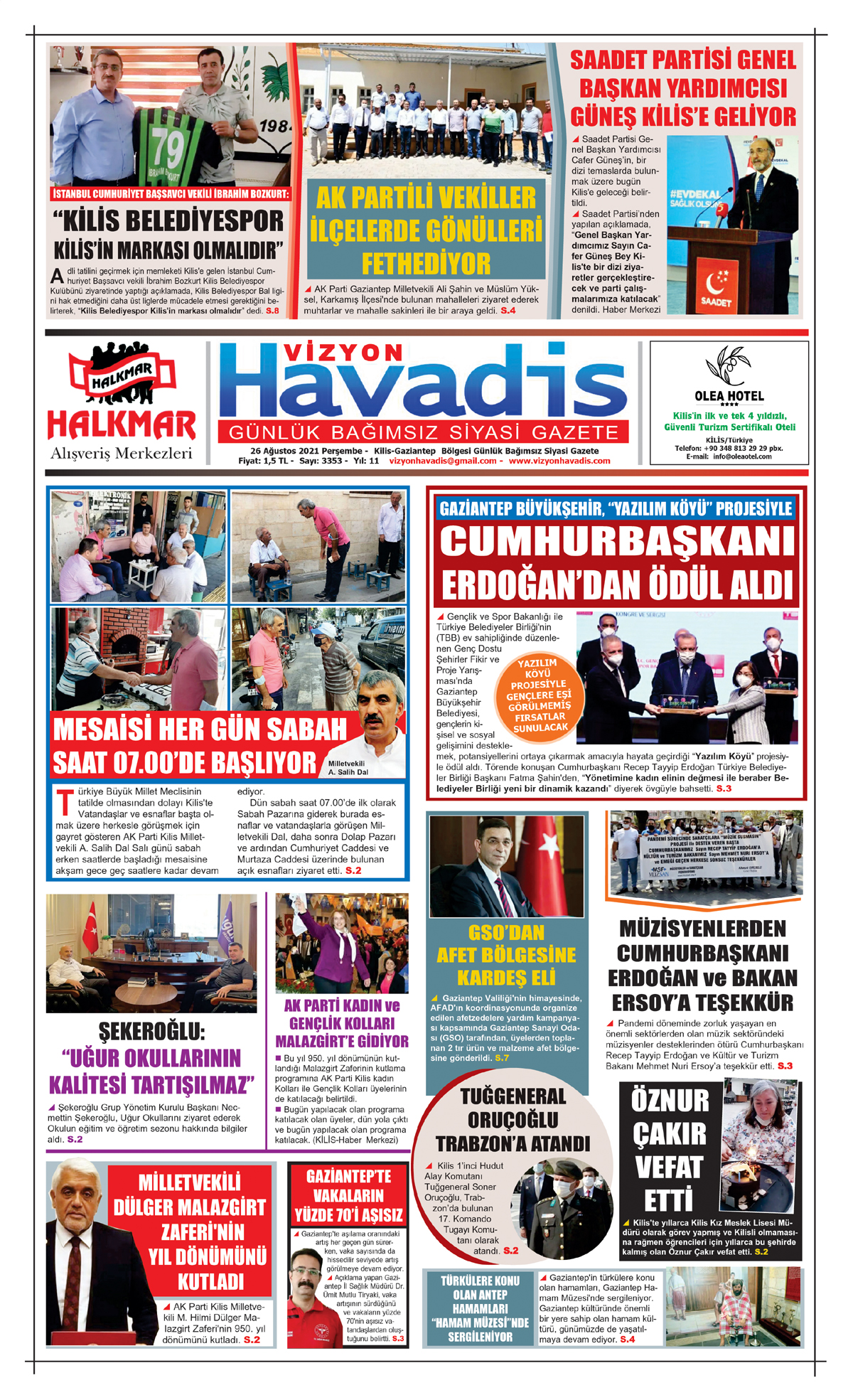 26.08.2021 E-GAZETE