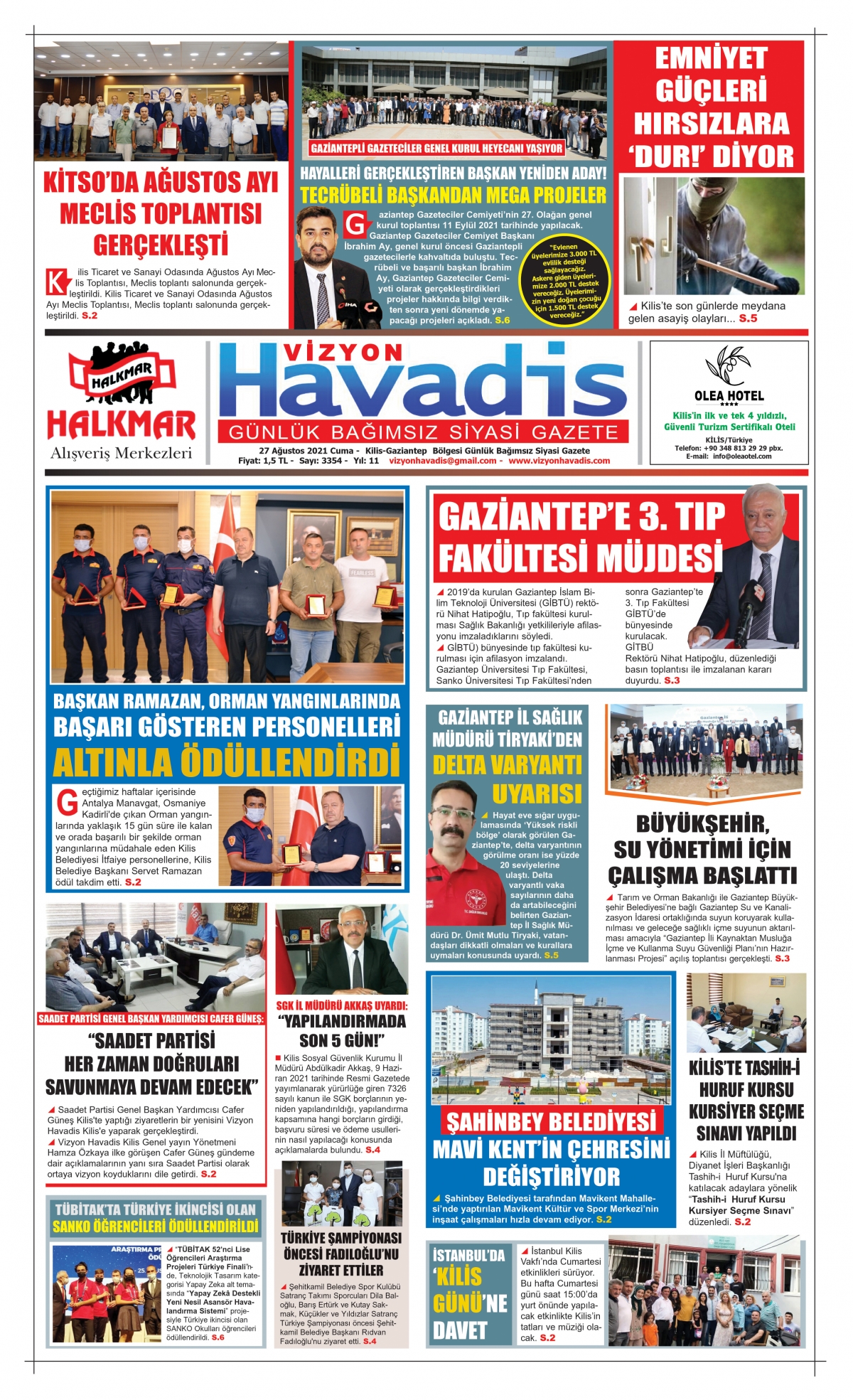 27.08.2021 E-GAZETE
