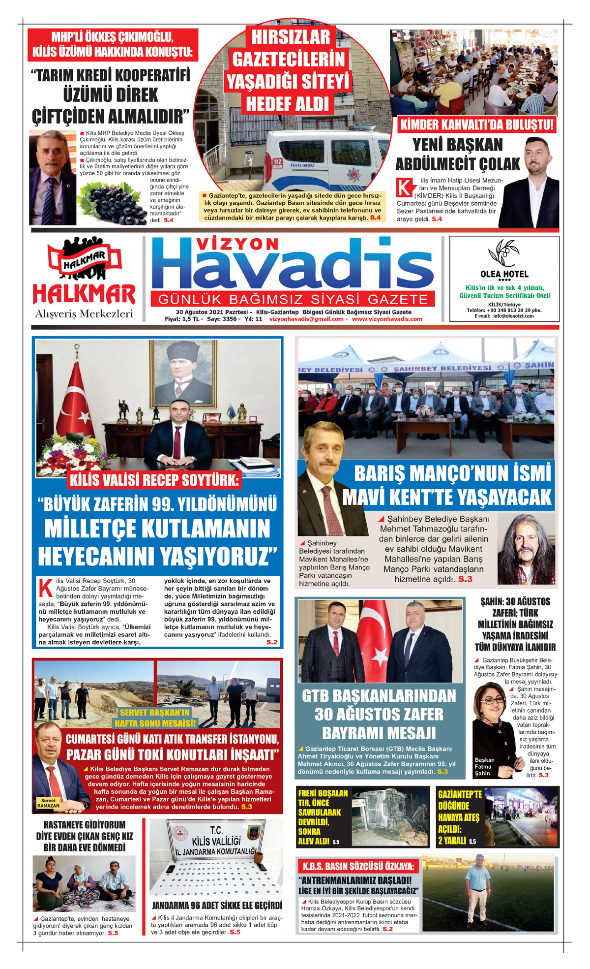 30.08.2021 E-GAZETE