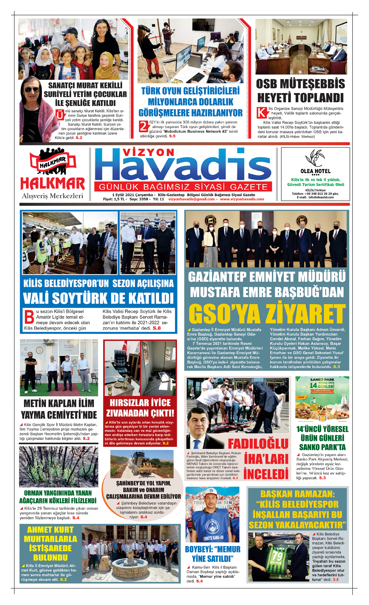 01.09.2021 E-GAZETE
