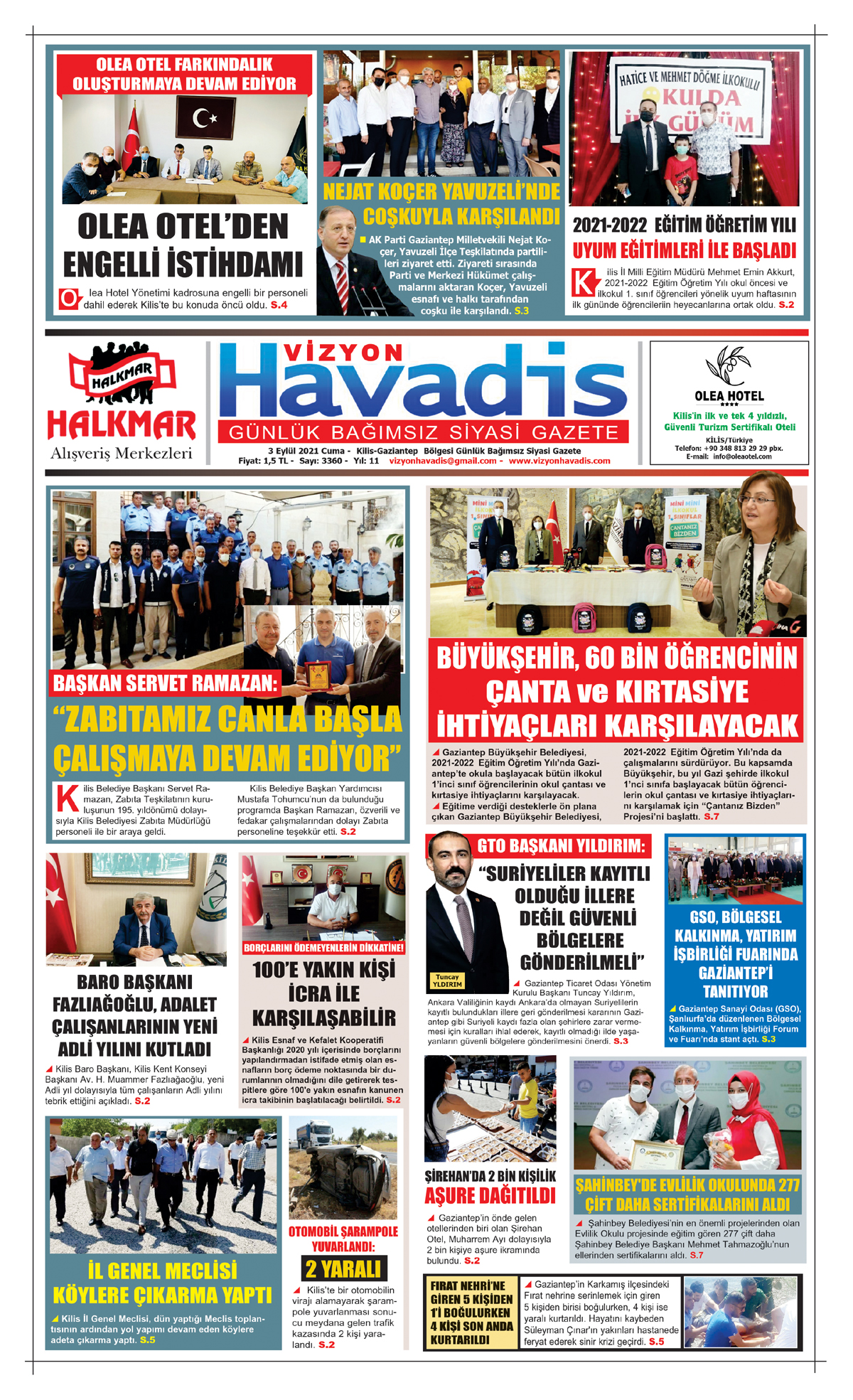 03.09.2021 E-GAZETE
