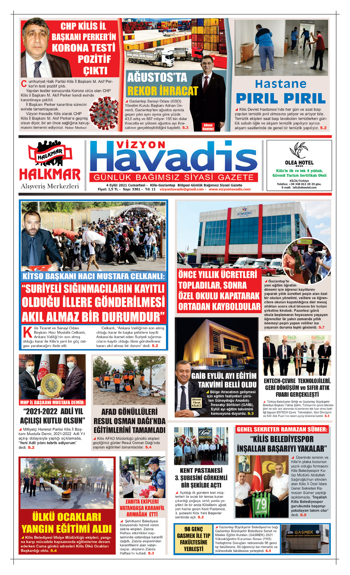 04.09.2021 E-GAZETE