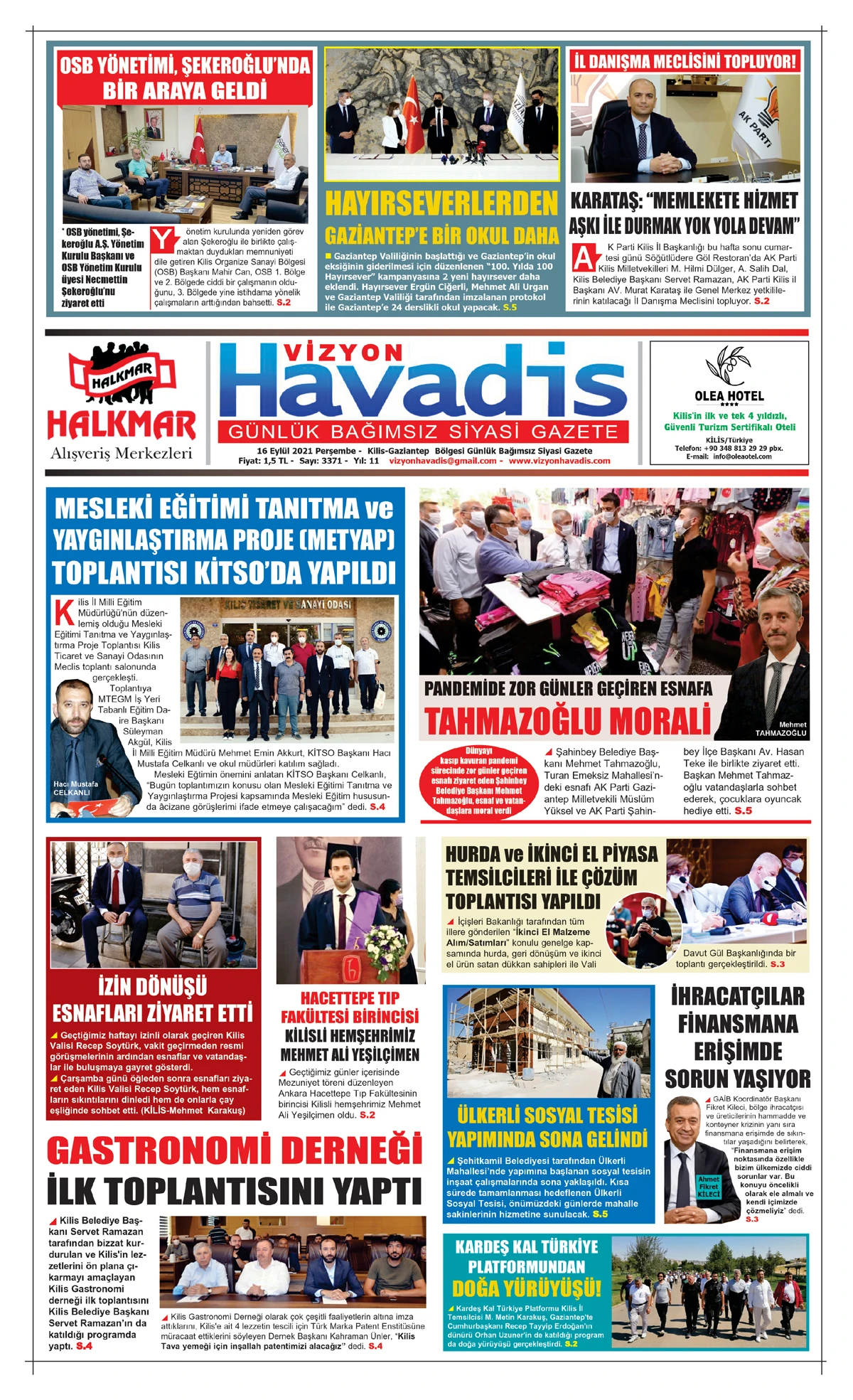 16.09.2021 E-GAZETE