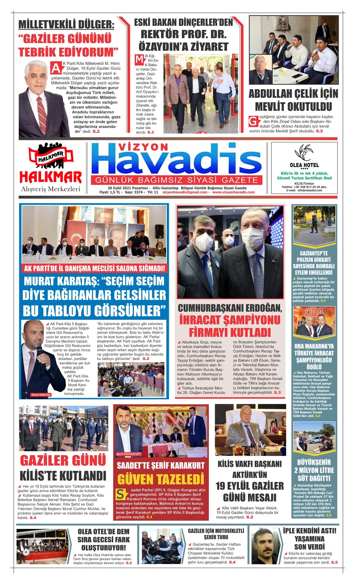 20.09.2021 E-GAZETE