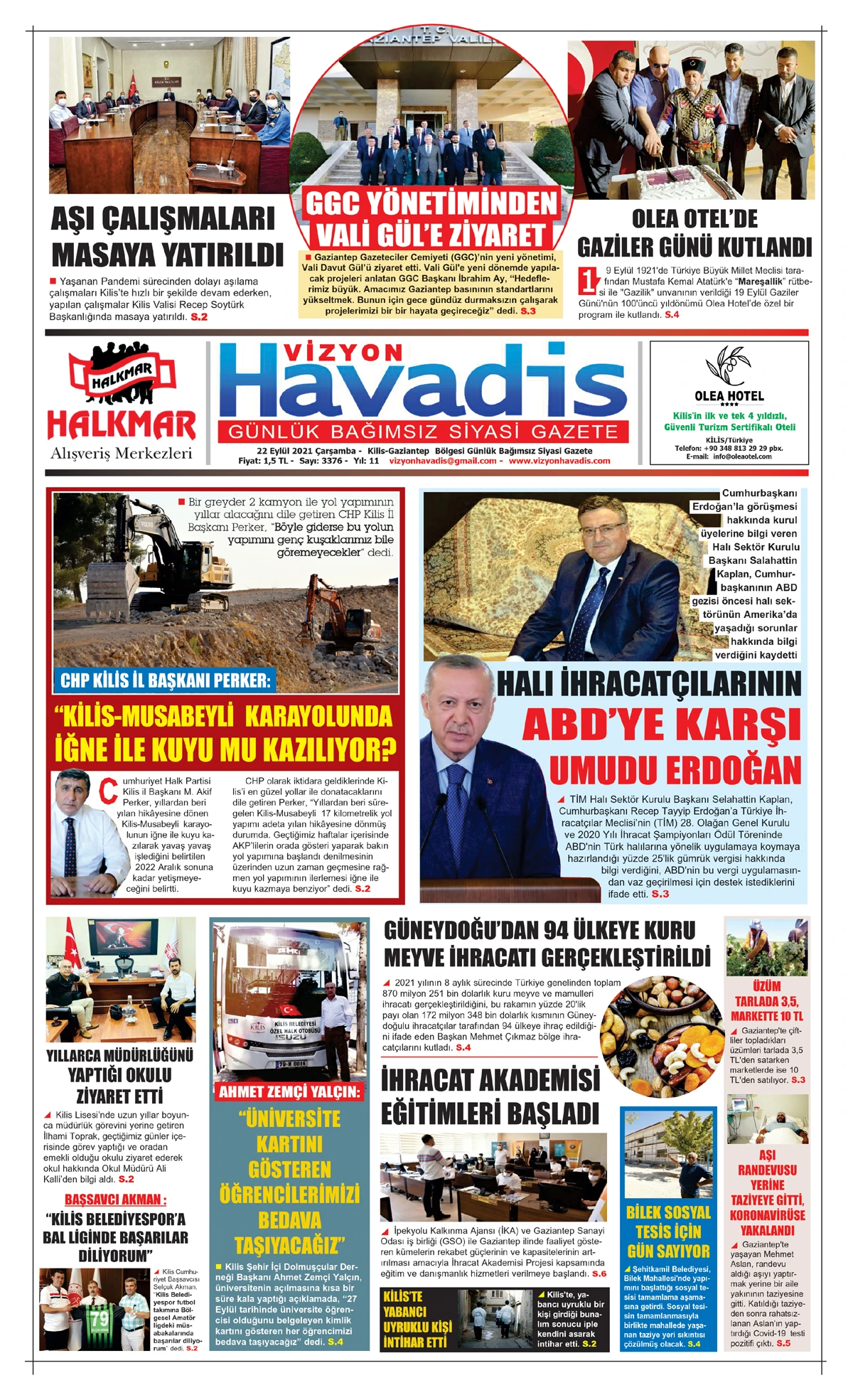 22.09.2021 E-GAZETE