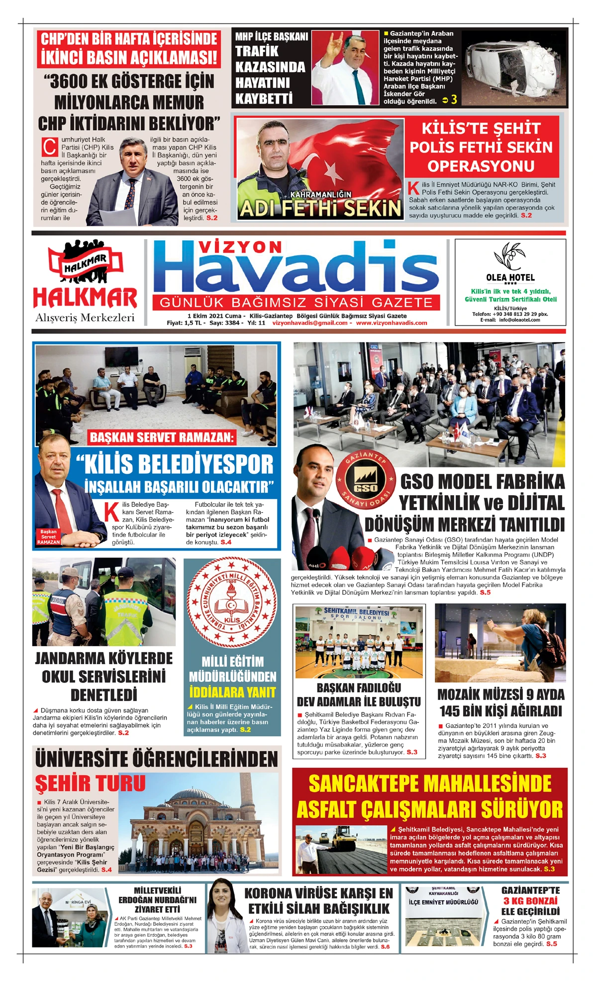 01.10.2021 E-GAZETE