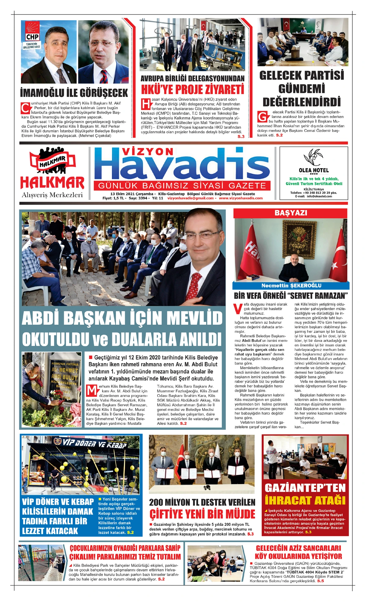 13.10.2021 E-GAZETE