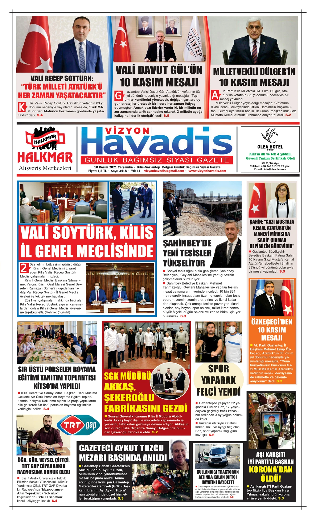 10.11.2021 E-GAZETE