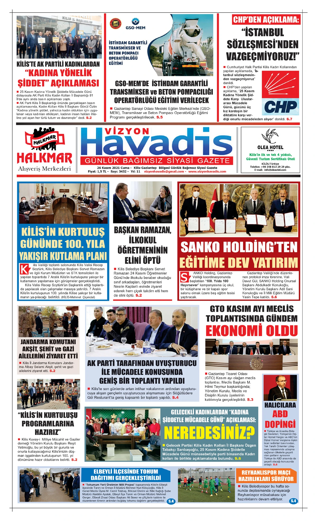 26.11.2021 E-GAZETE