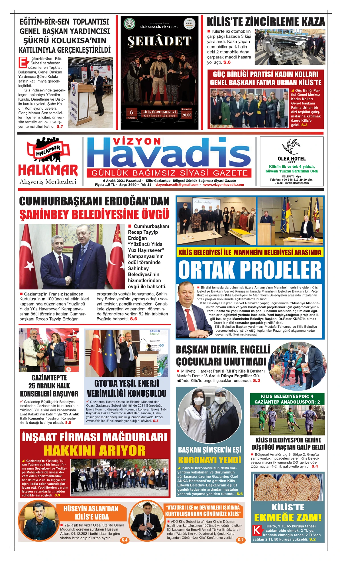 06.12.2021 E-GAZETE