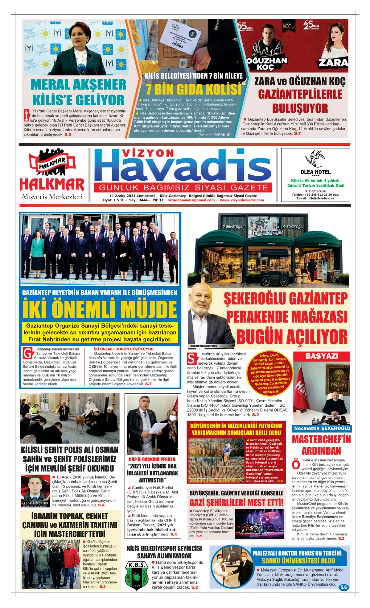 11.12.2021 E-GAZETE