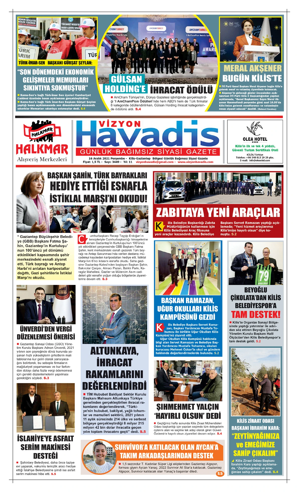 16.12.2021 E-GAZETE