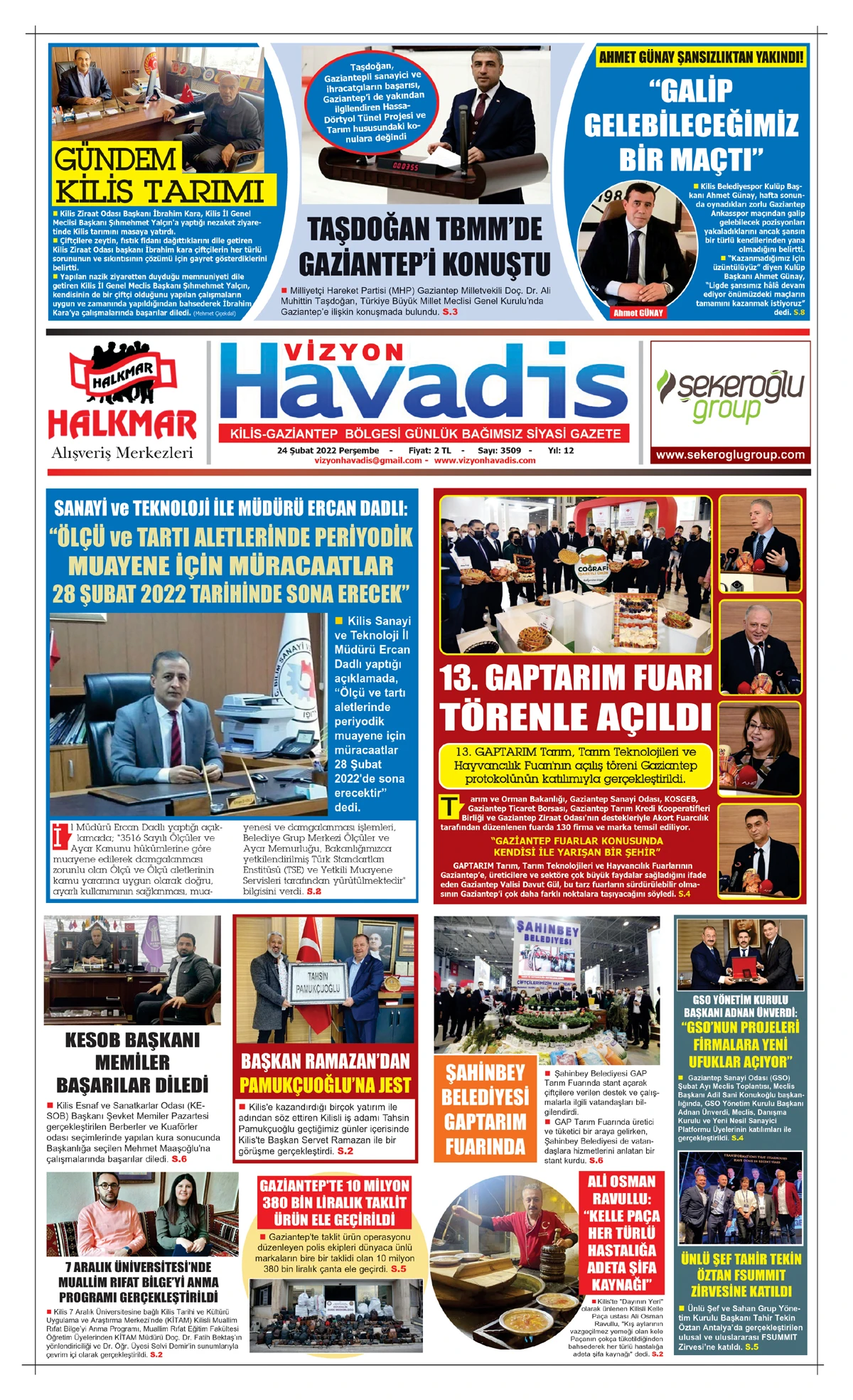 24.02.2022 E-GAZETE