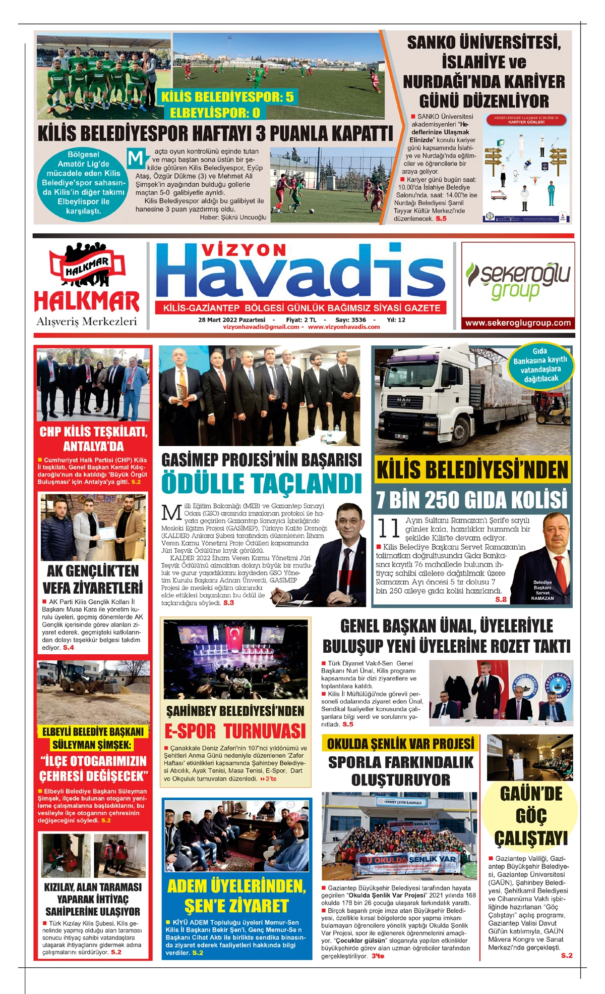 28.03.2022 E-GAZETE