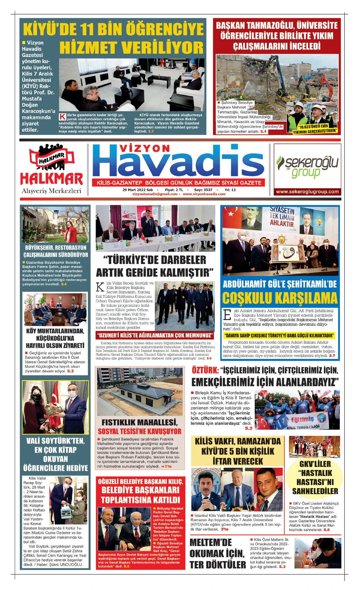 29.03.2022 E-GAZETE