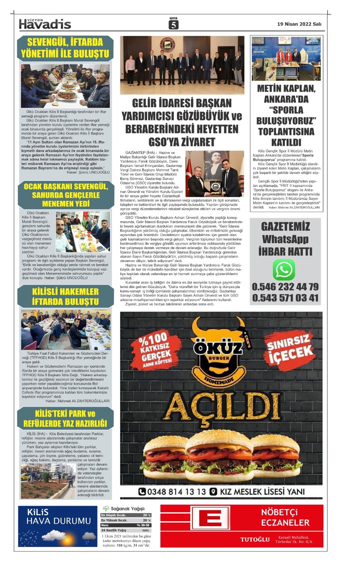 19.04.2022 E-GAZETE