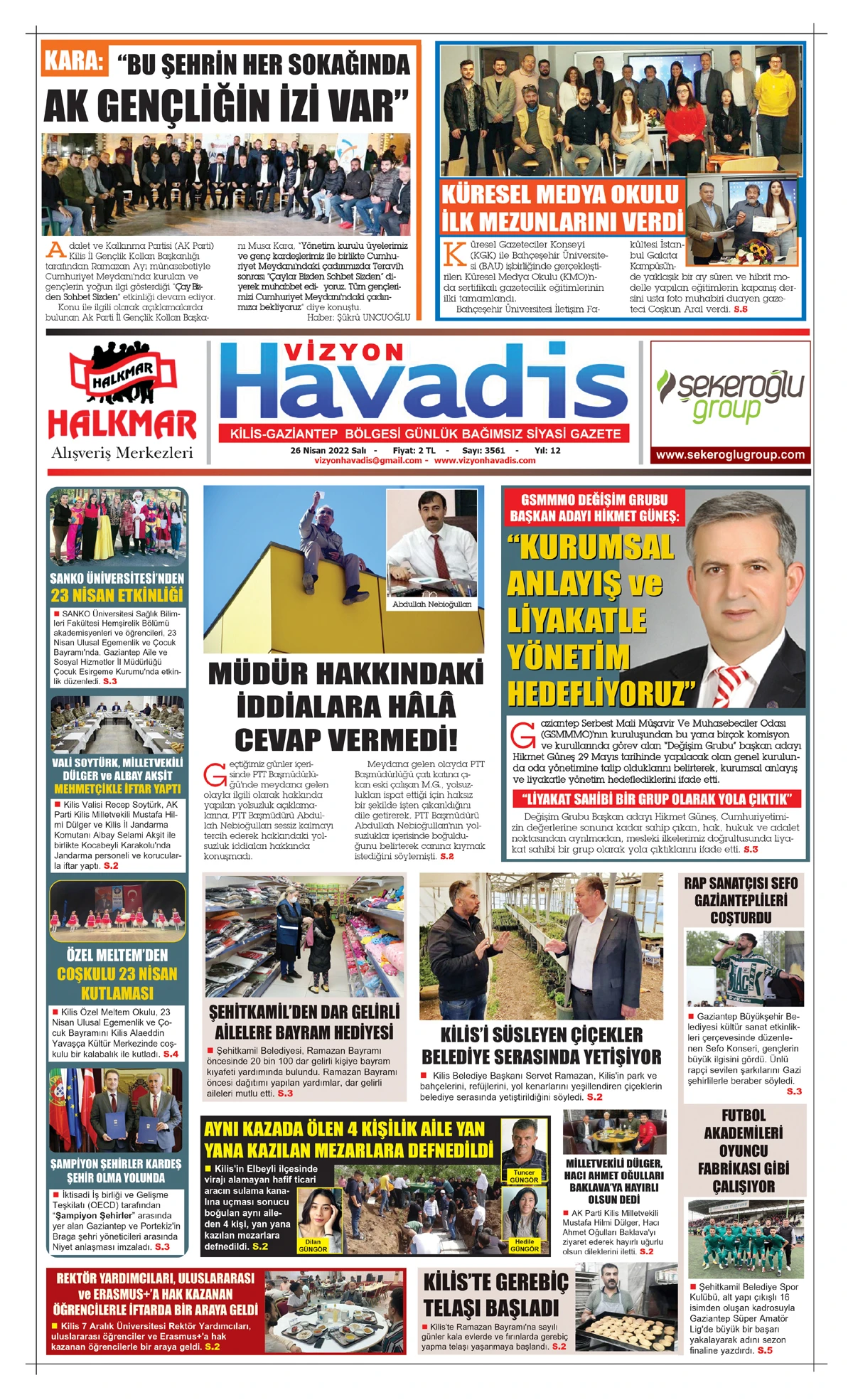 26.04.2022 E-GAZETE