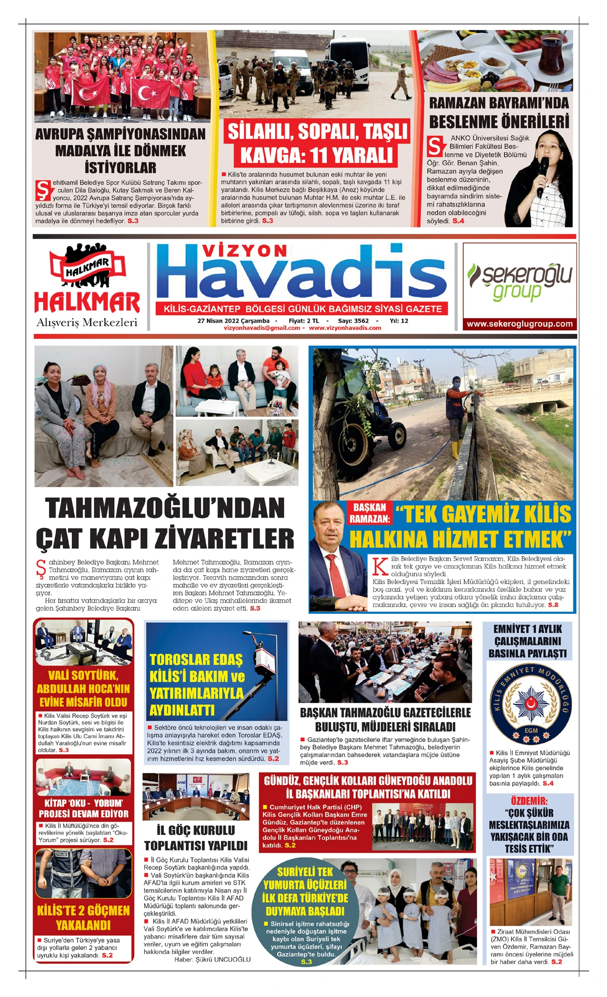 27.04.2022 E-GAZETE