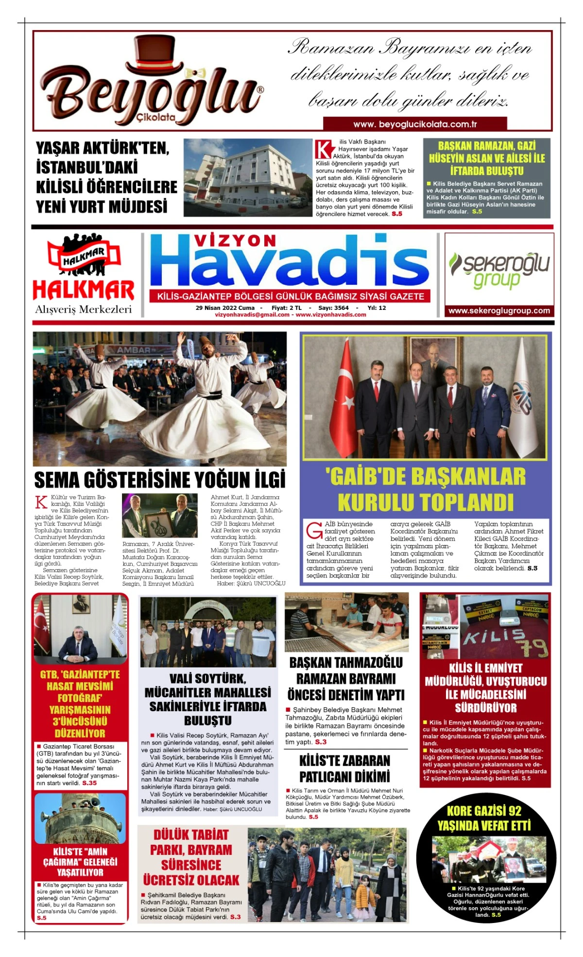 30.04.2022 E-GAZETE