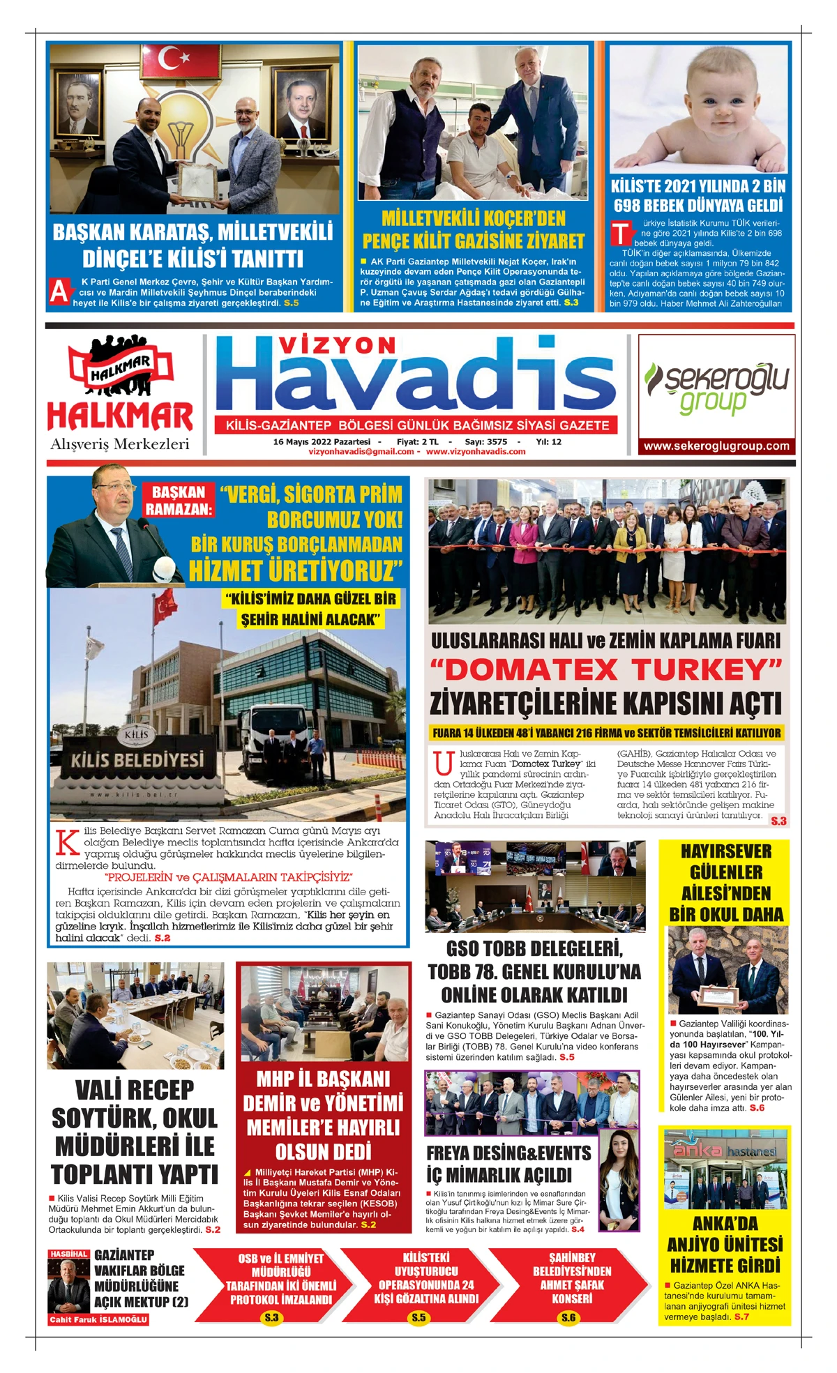 16.05.2022 E-GAZETE