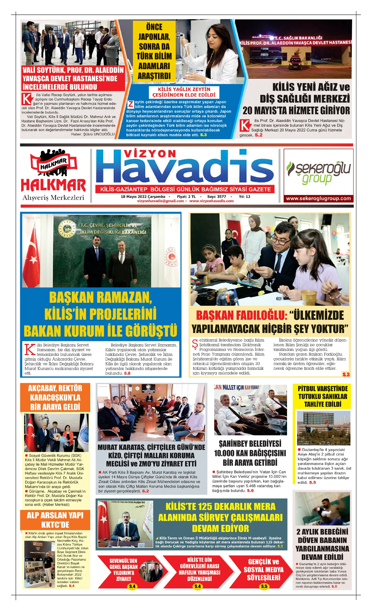 18.05.2022 E-GAZETE