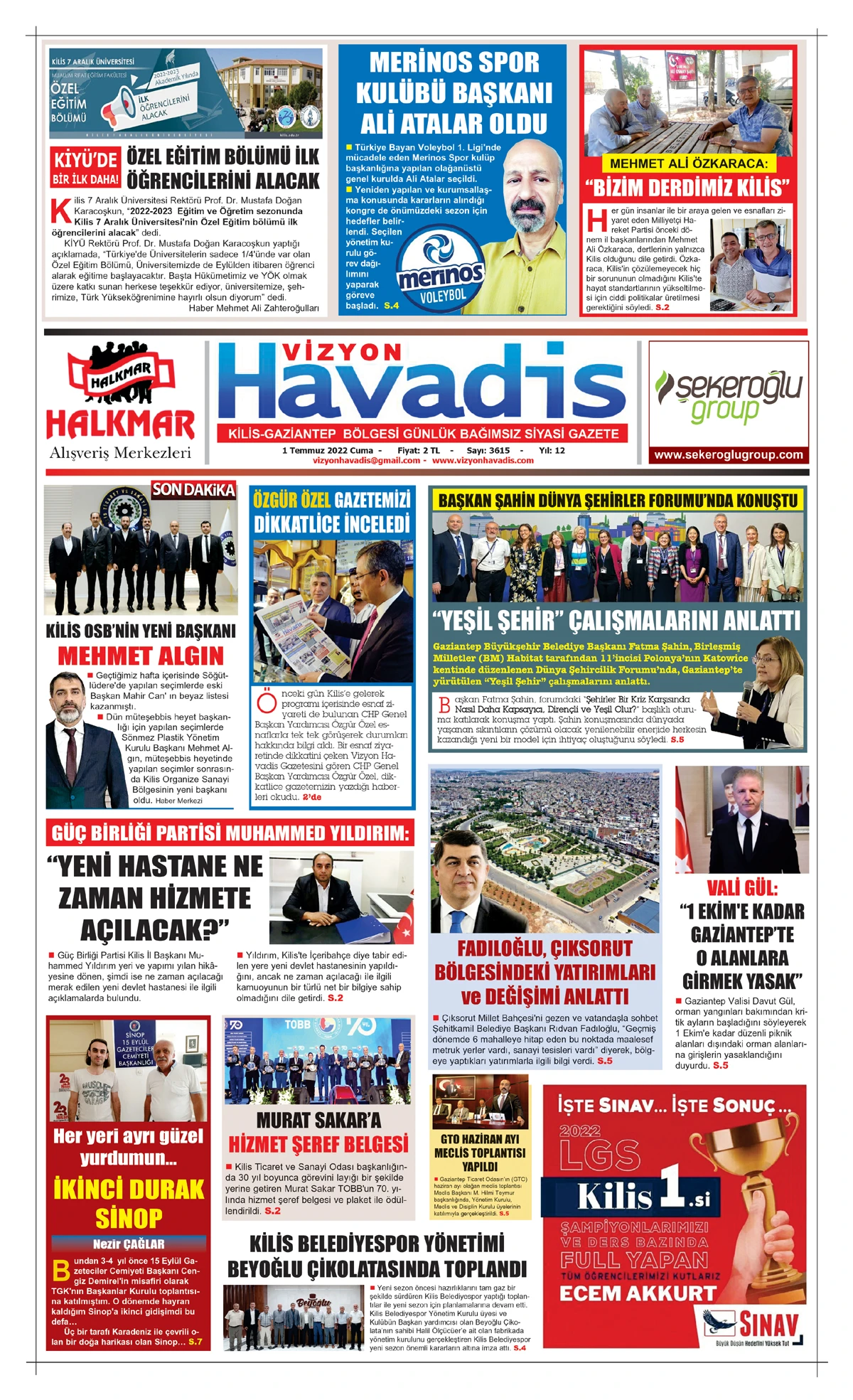 01.07.2022 E-GAZETE