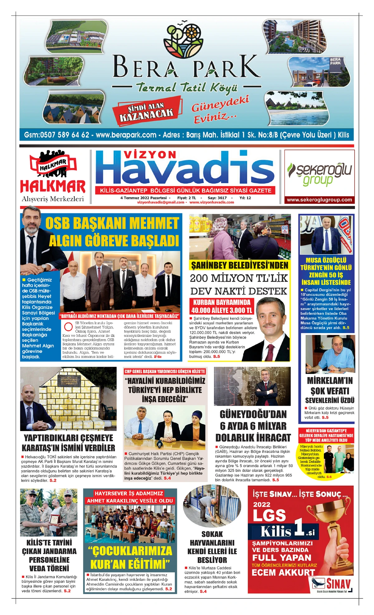 04.07.2022 E-GAZETE