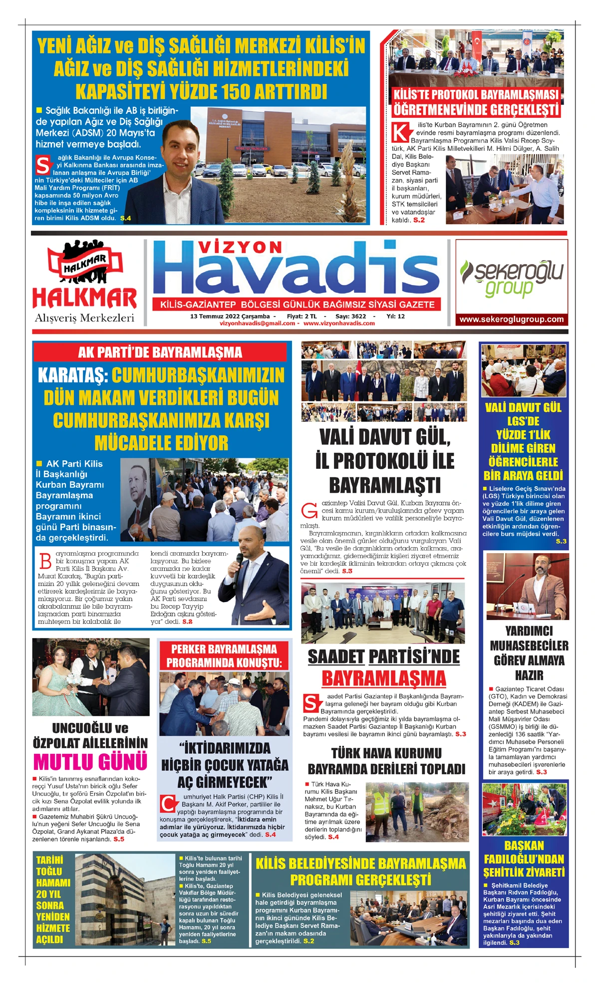 13.07.2022 E-GAZETE