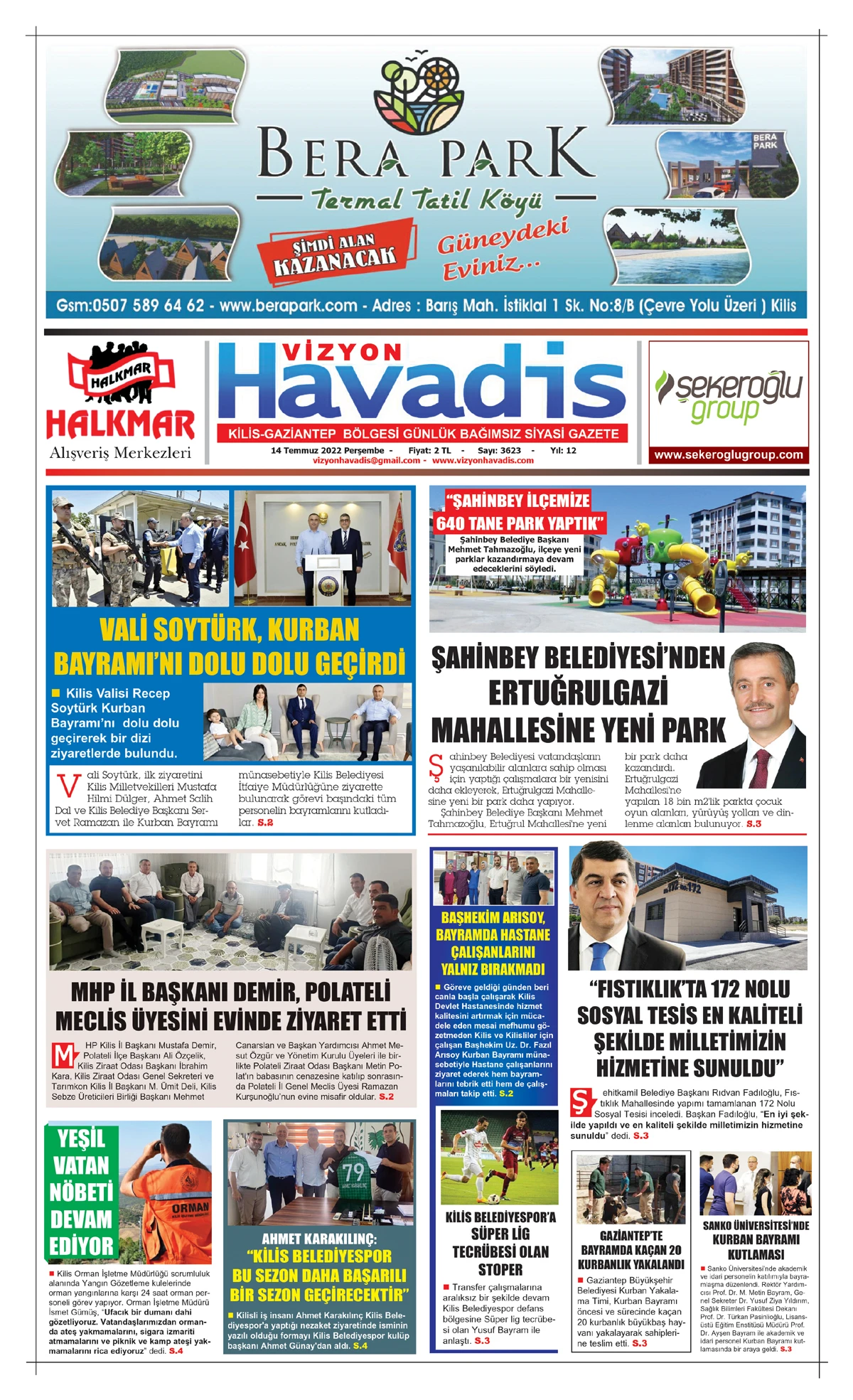 14.07.2022 E-GAZETE