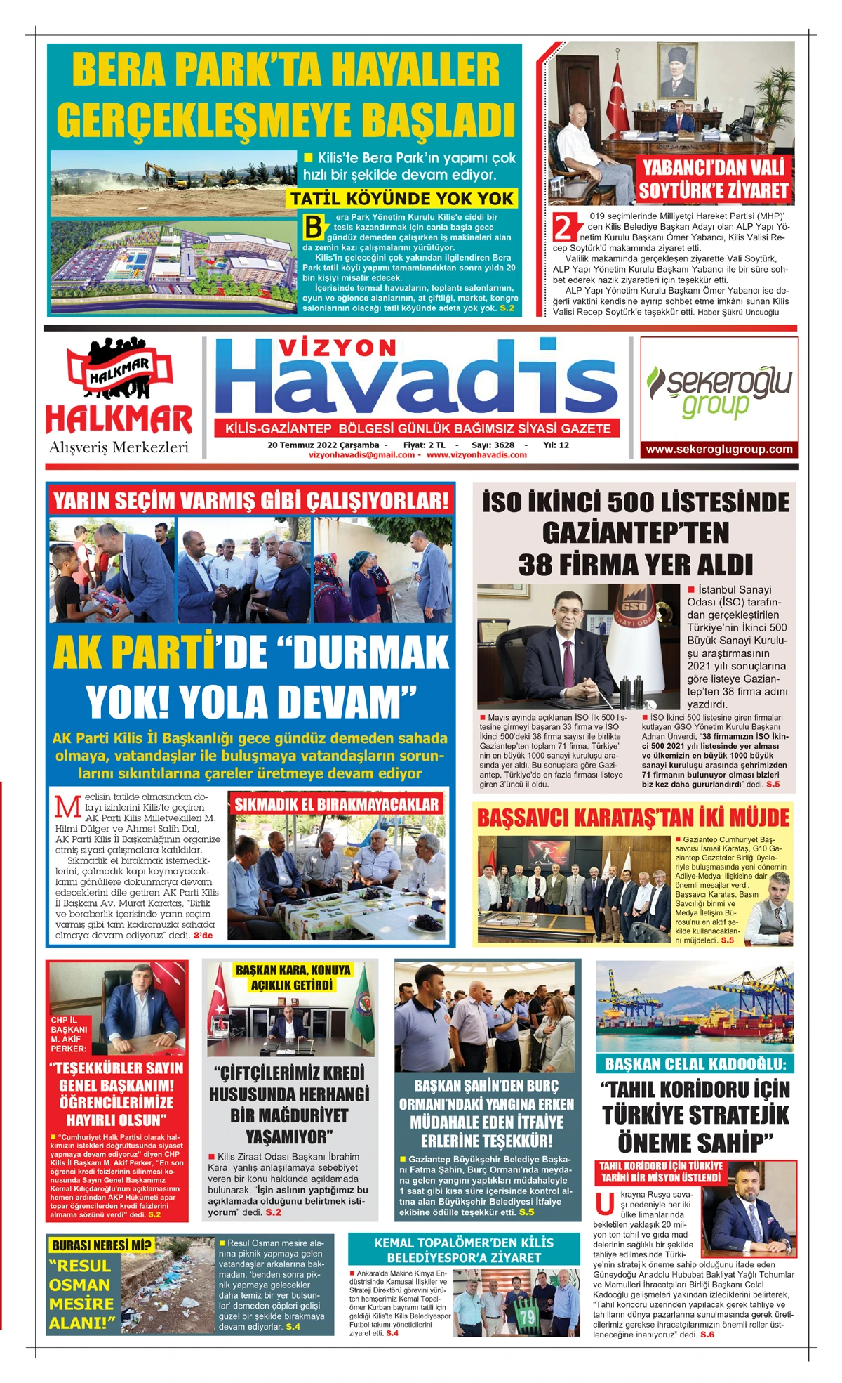 20.07.2022 E-GAZETE