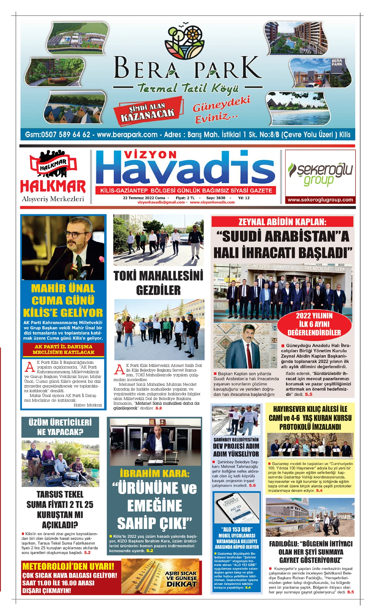 22.07.2022 E-GAZETE