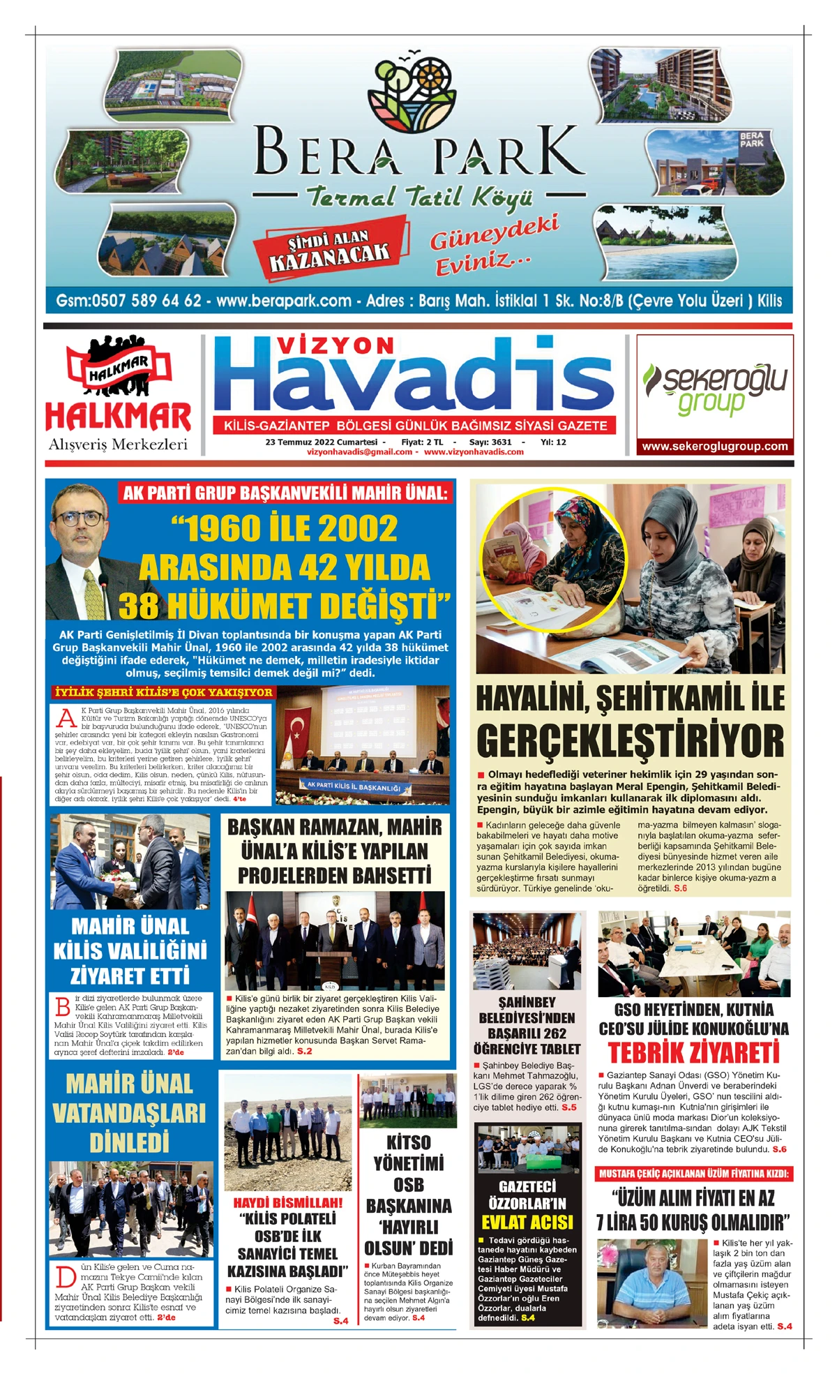 23.07.2022 E-GAZETE
