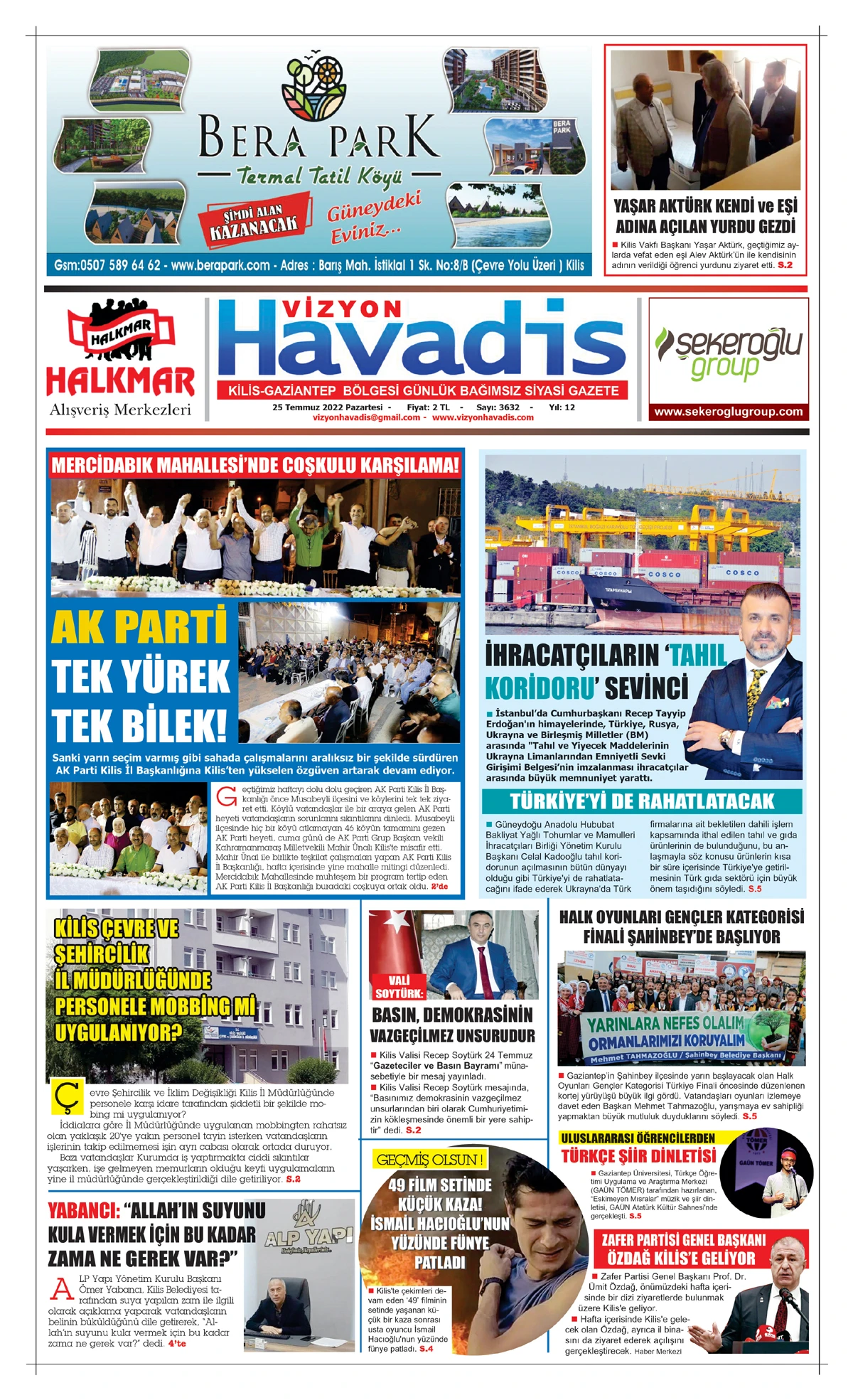 25.07.2022 E-GAZETE